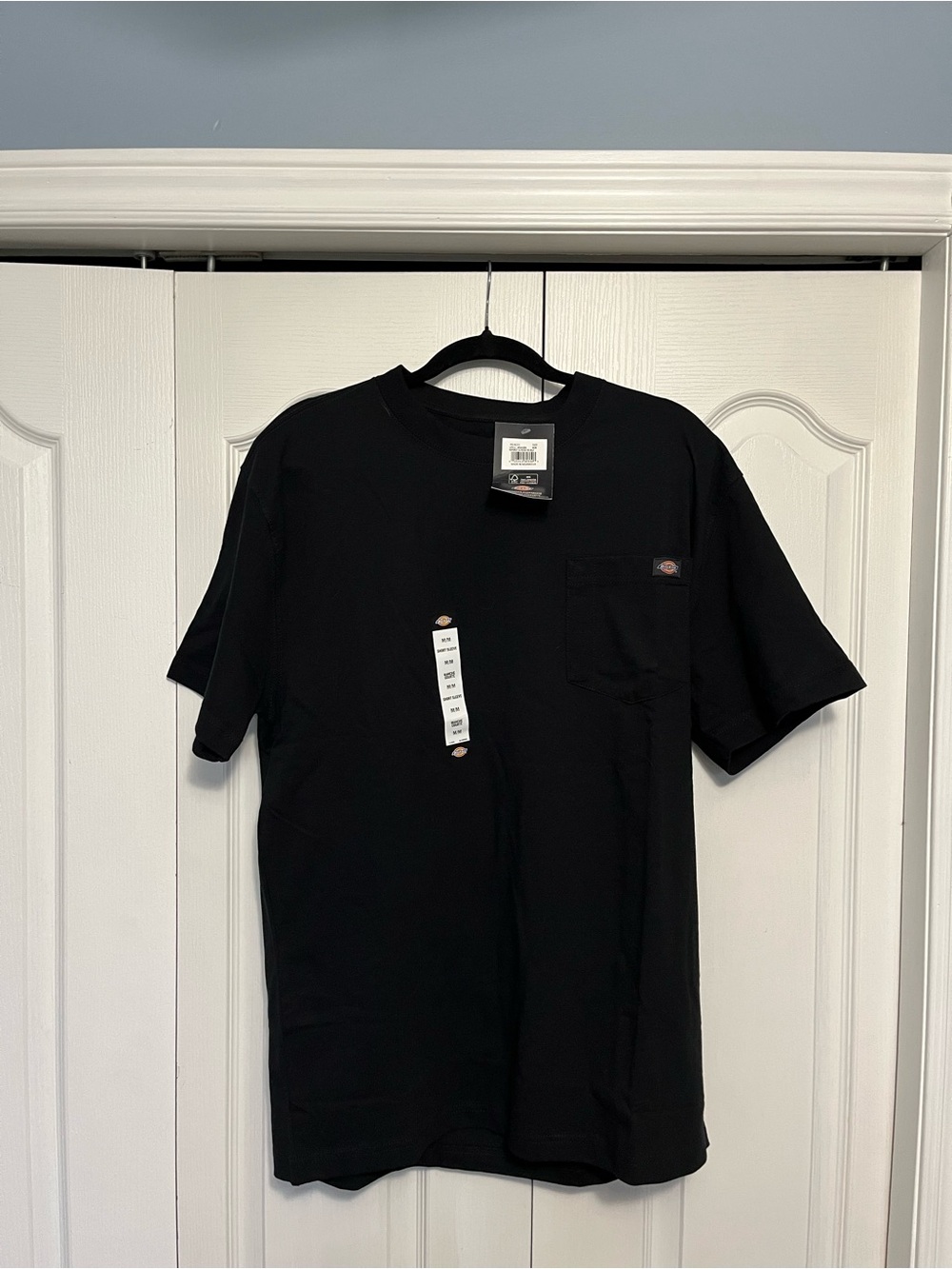 Dickies Black Short Sleeve Pocket Tee - Men's Crew
